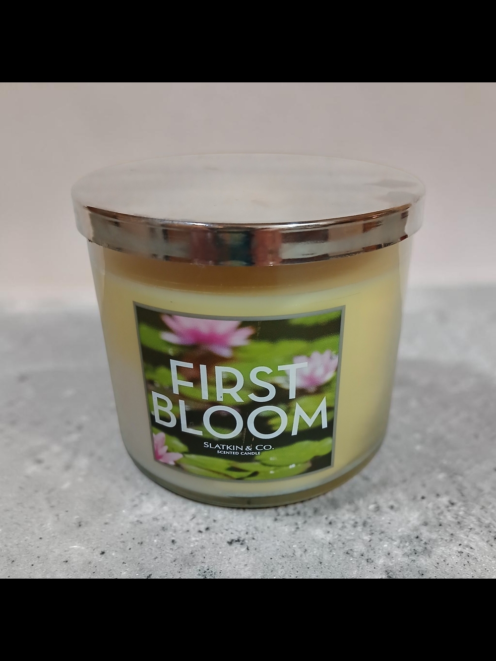 First Bloom Scented Candle by Slatkin & Co. - Cream